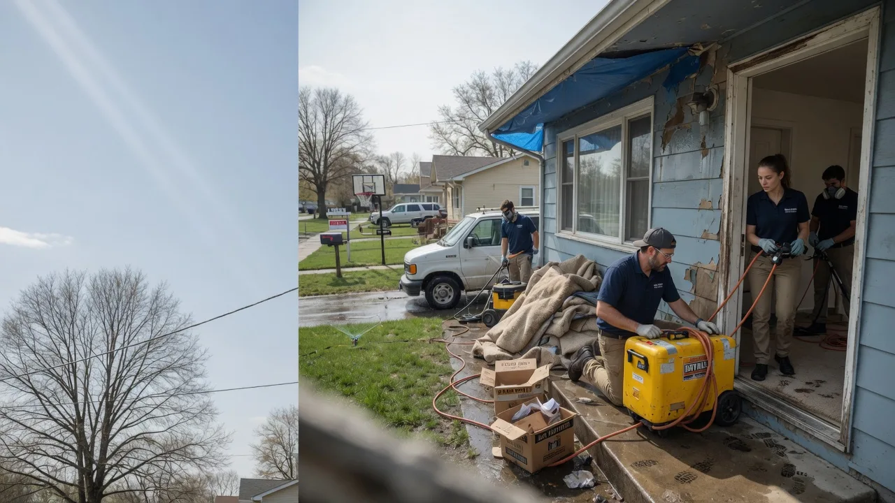 Basement Flood Cleanup in Marissa, IL near me